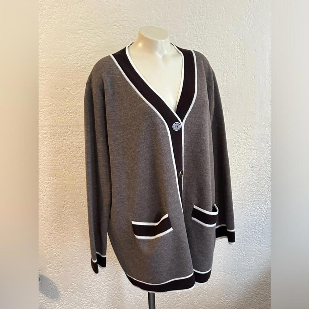 Tuckernuck Brown Cardigan Sweater Size L - Picture 4 of 10